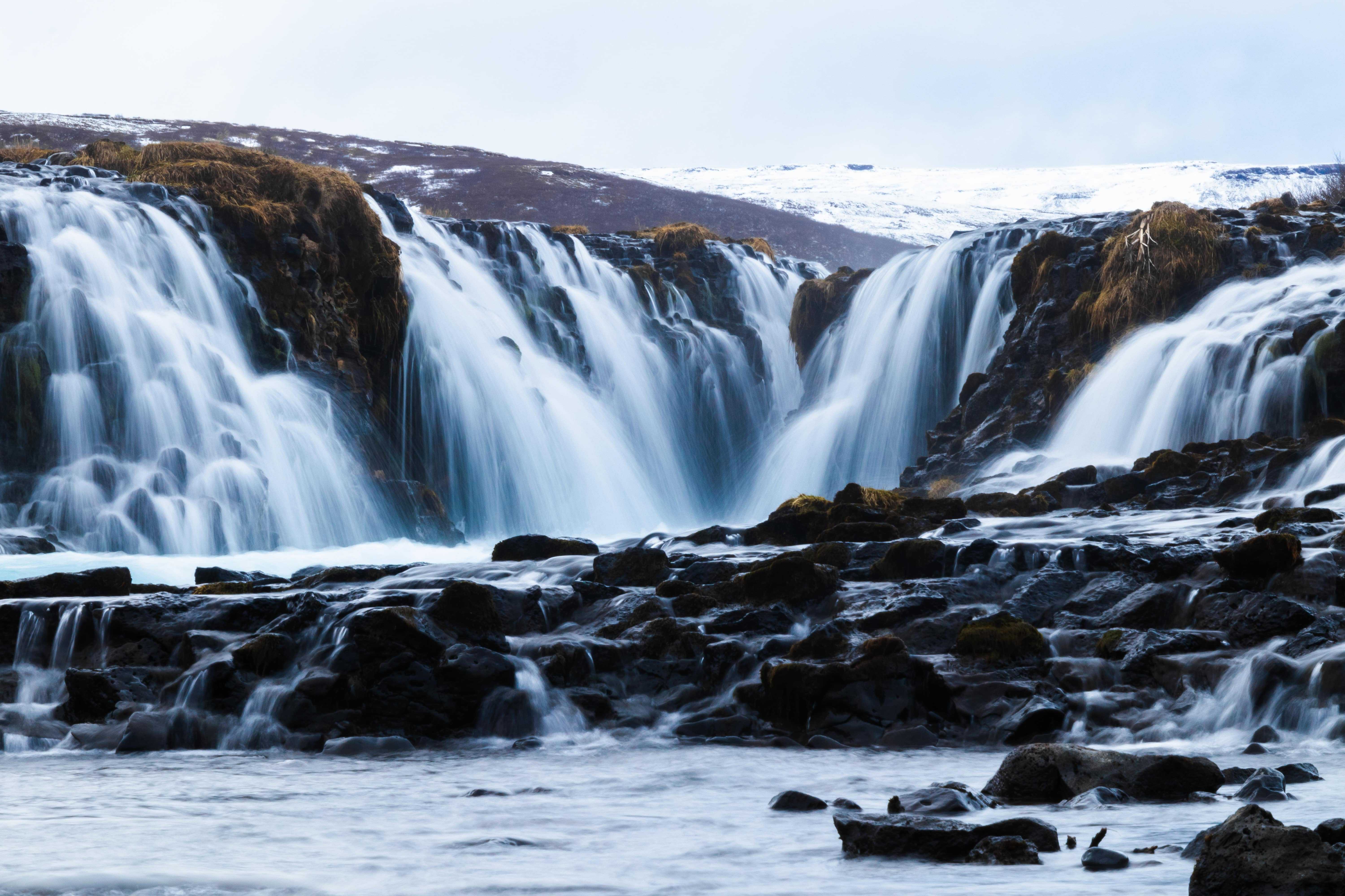 Bruarfoss Waterfall