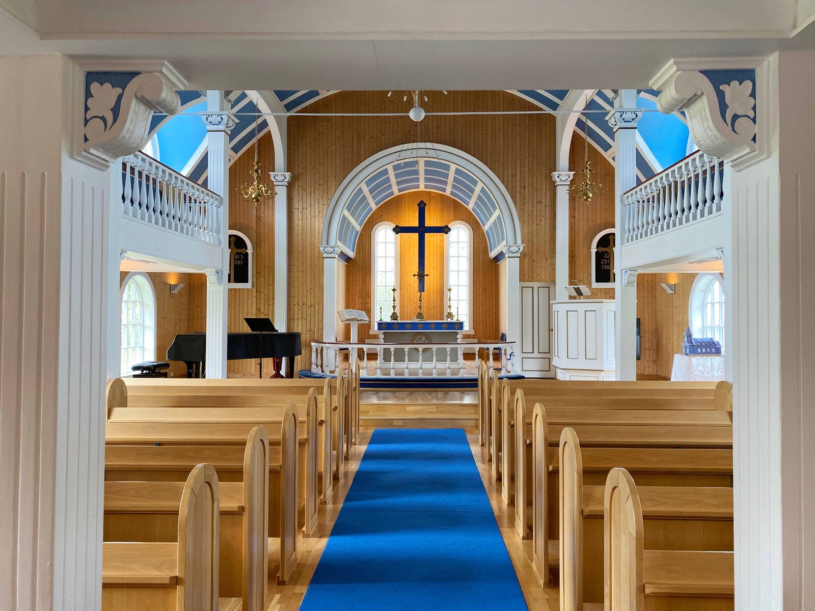 Seydisfjordur: What to expect in 2026? 5 Interior of the Seydisfjordur Church