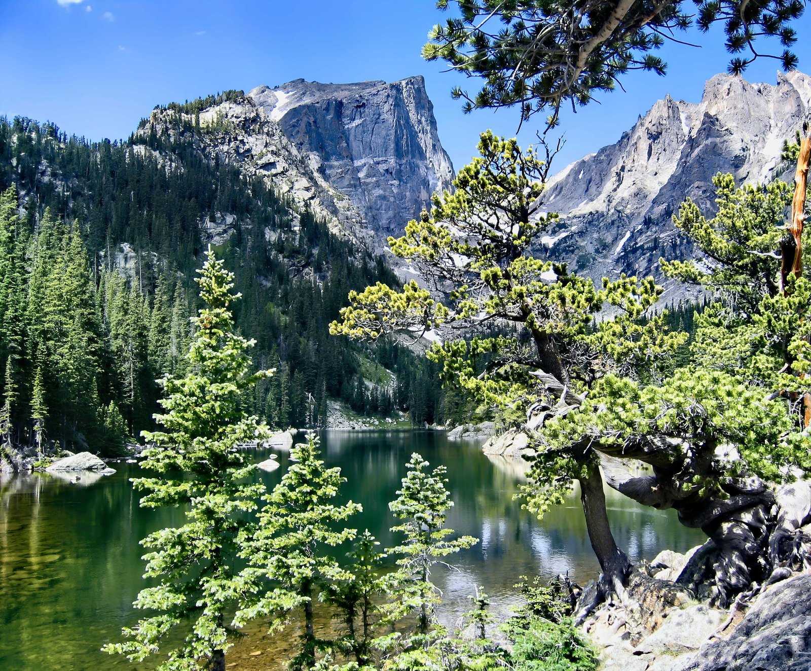 Lake Haiyaha: Easy Hike in Rocky Mountain National Park 6 Dream Lake