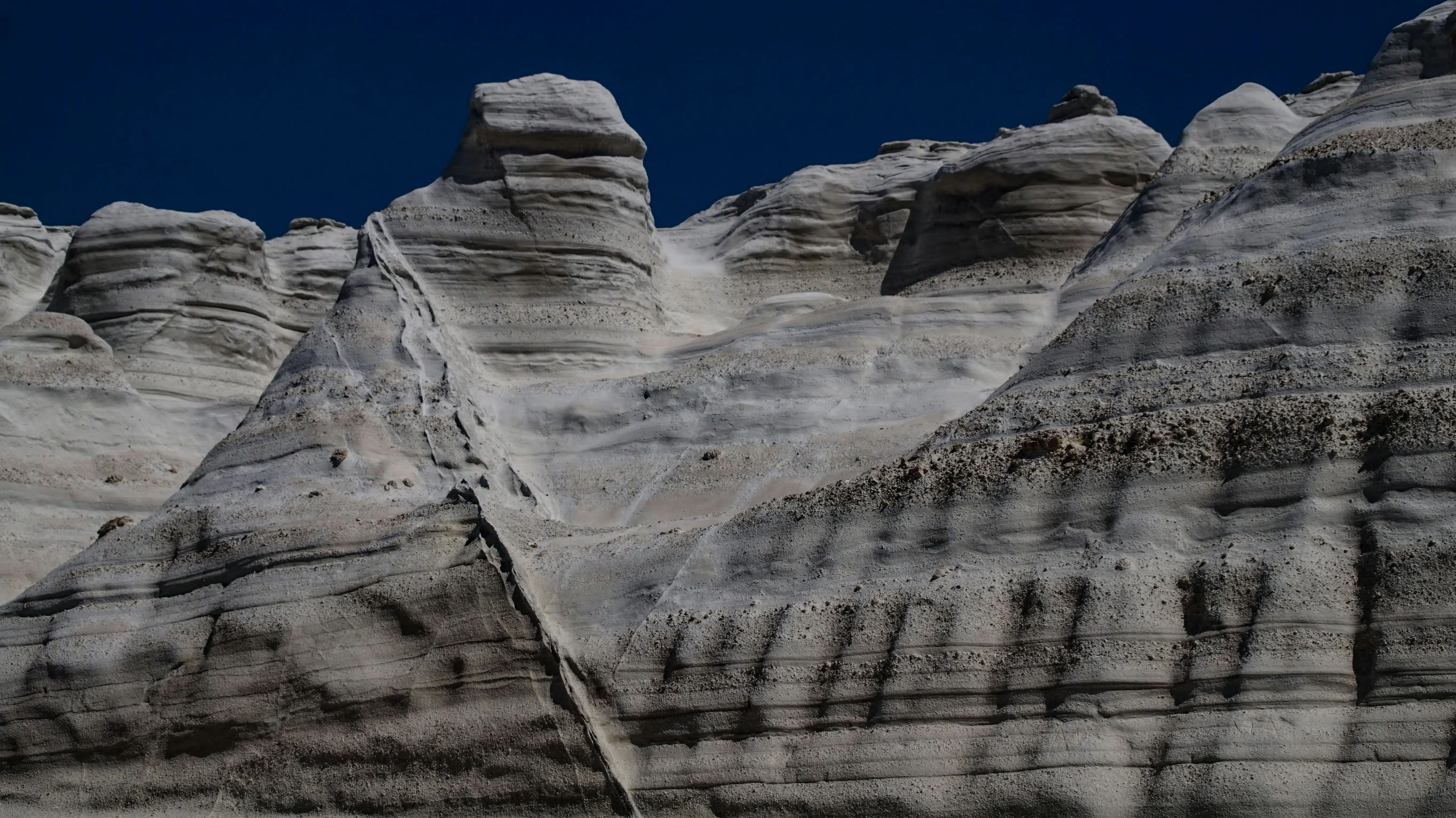 Volcanic formations in Milos