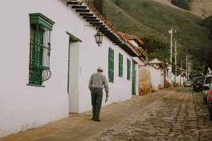 Villa de Leyva Cobble Stone Streets