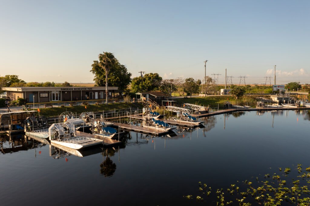 Everglades, Florida Guide: National Park vs Francis S. Taylor Management Area (What to Choose) 27 Sawgrass Recreation Park drone shot