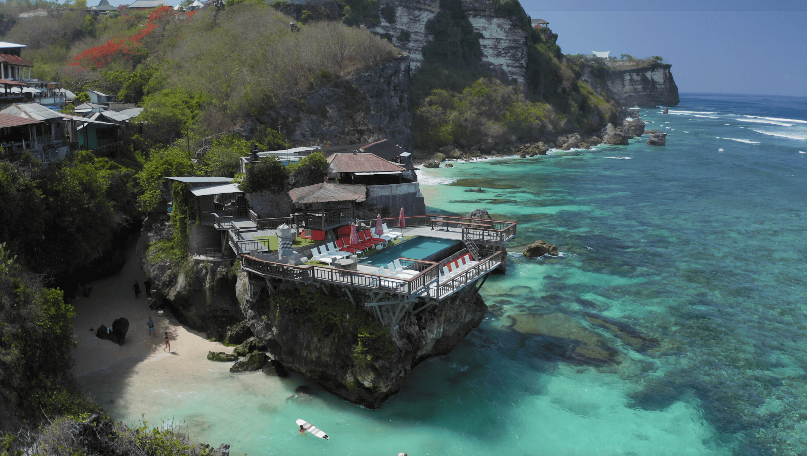 Complete Guide to Suluban Beach (in 2026) 6 There are many bars located right next to Suluban Beach