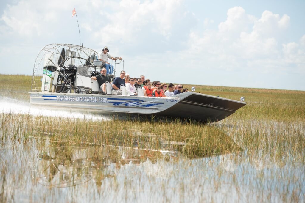 Everglades, Florida Guide: National Park vs Francis S. Taylor Management Area (What to Choose) 5 Boatride in the everglades