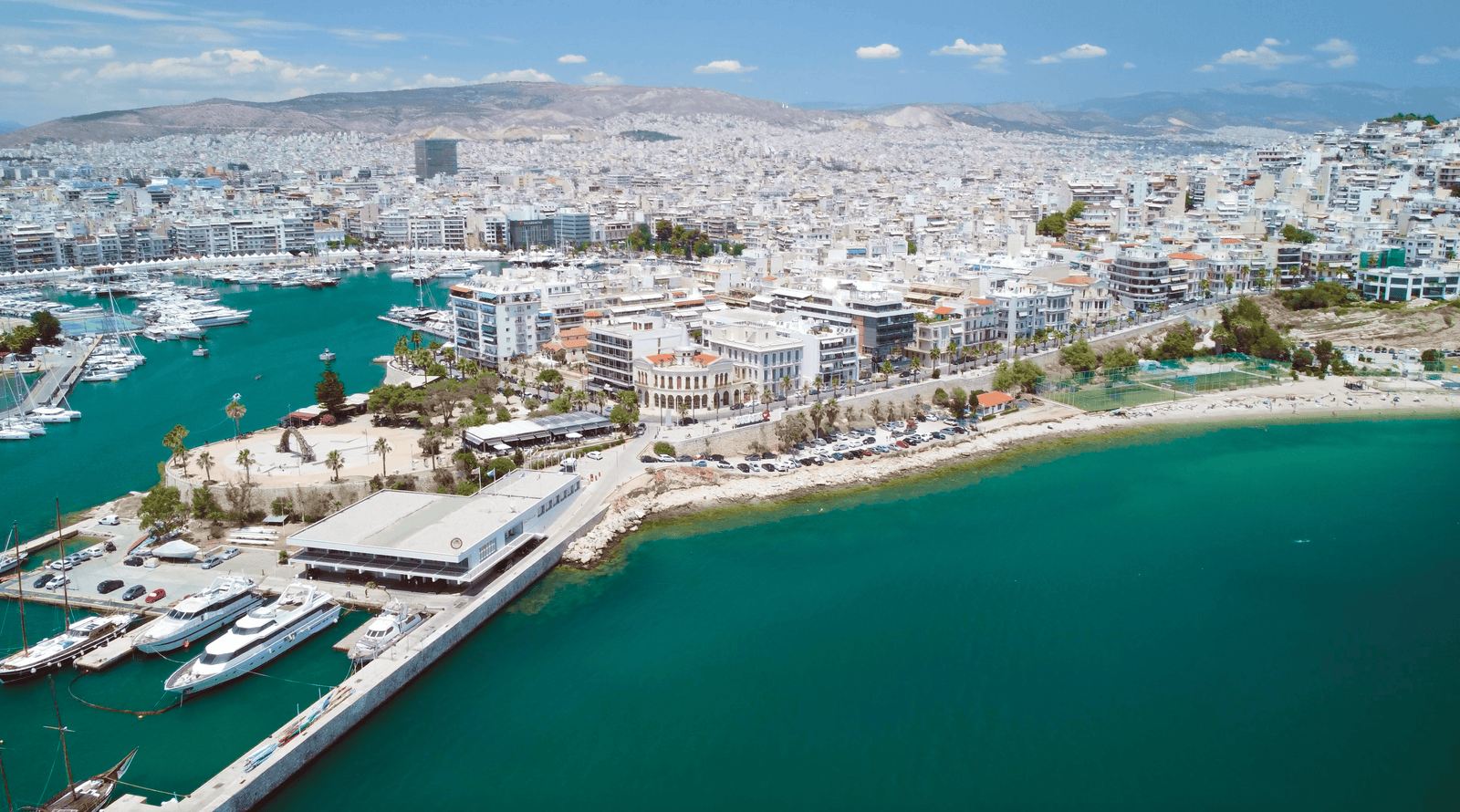 Ferry From Athens To Mykonos: Best Travel Mode Or Not? 2 Piraeus harbor in Athens