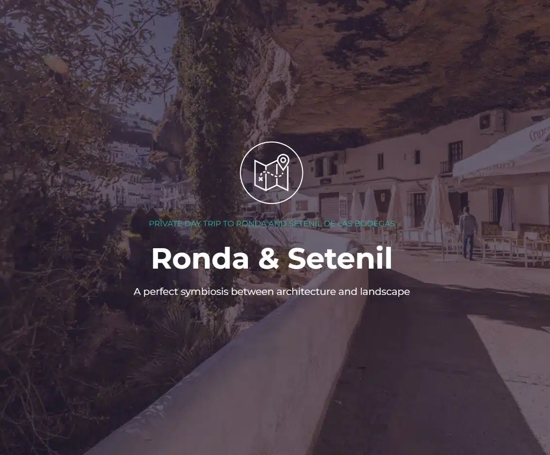 Excursion to Setenil. Andalucia 360