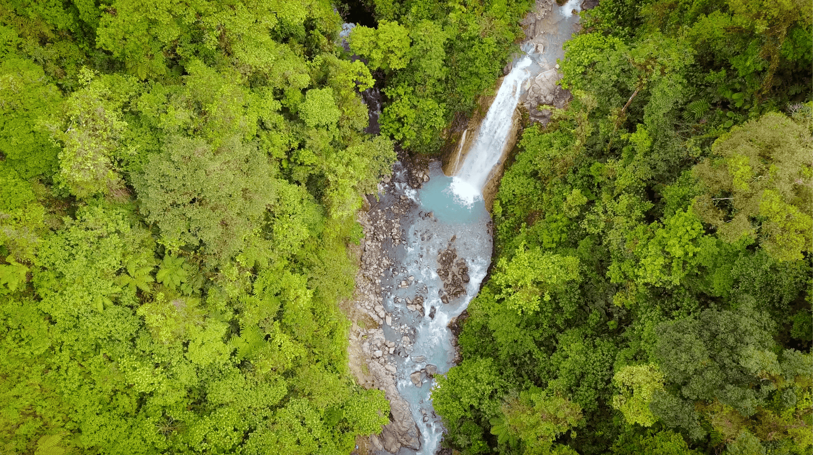 Bajos del Toro: A Full Guide to Costa Rica's Hidden Gem | 2026 6 Bird’s-eye view of Bajos del Toro’s serene landscape, featuring a waterfall cascading into a tranquil blue pool amidst vibrant greenery.