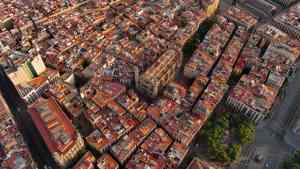 Santa Maria del Mar in Barcelona, Spain