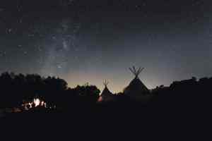 Glamping under the stars