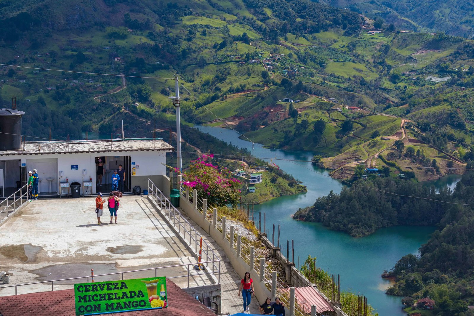 Guatape: The Truth About Visiting In 2026! 6 View from on top of La Piedra Del Penol