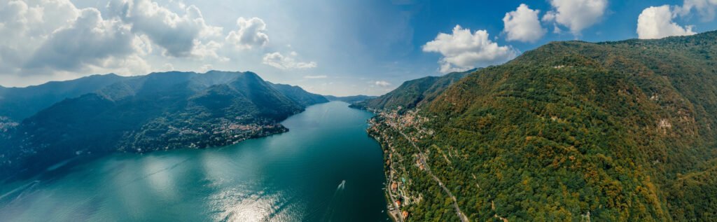 Map of Lake Como (Best Towns, Hotels & How to Plan Your Trip) 4 Panoramic view of Lake Como