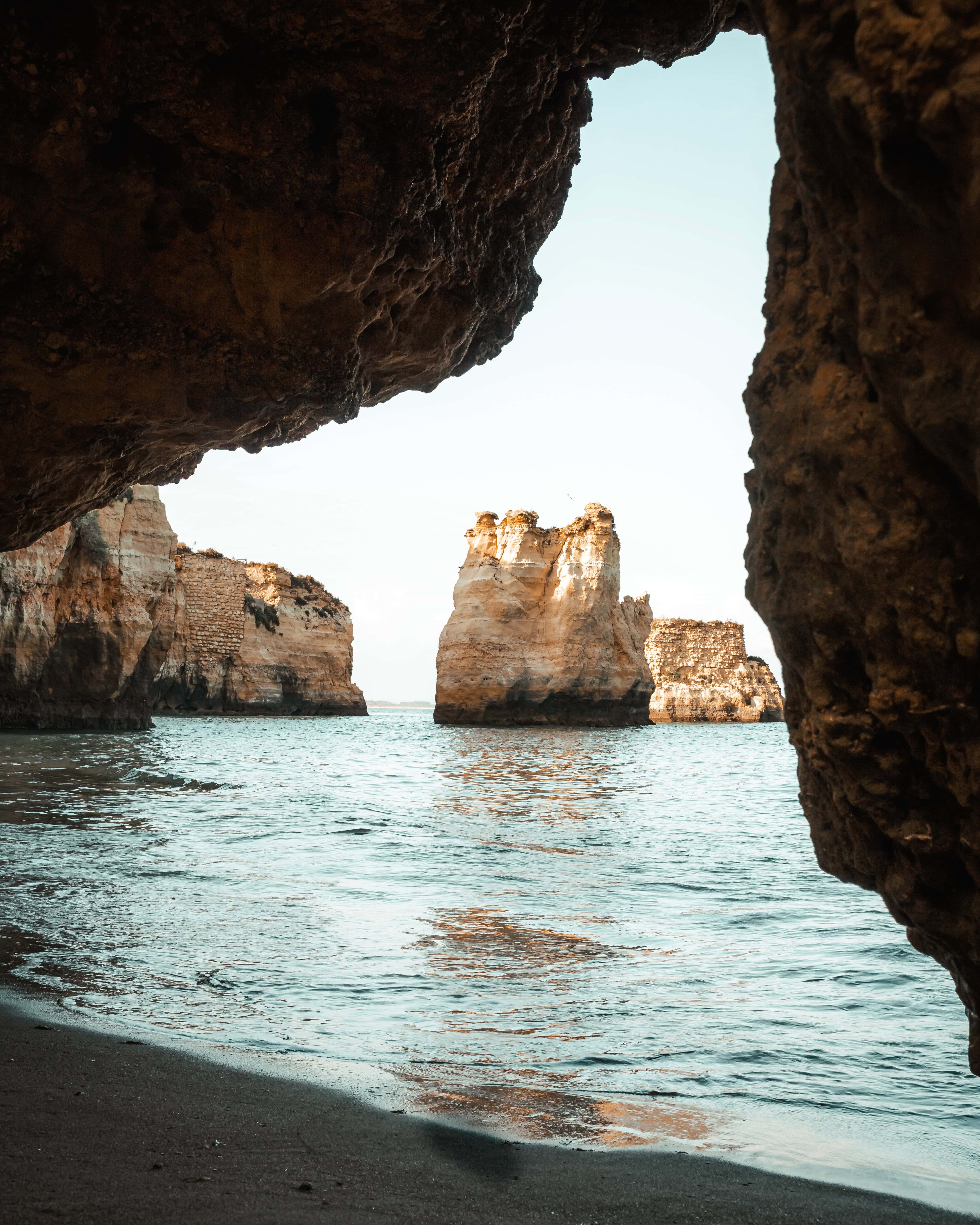Praia do Pinhao Lagos, Algarve, Portugal