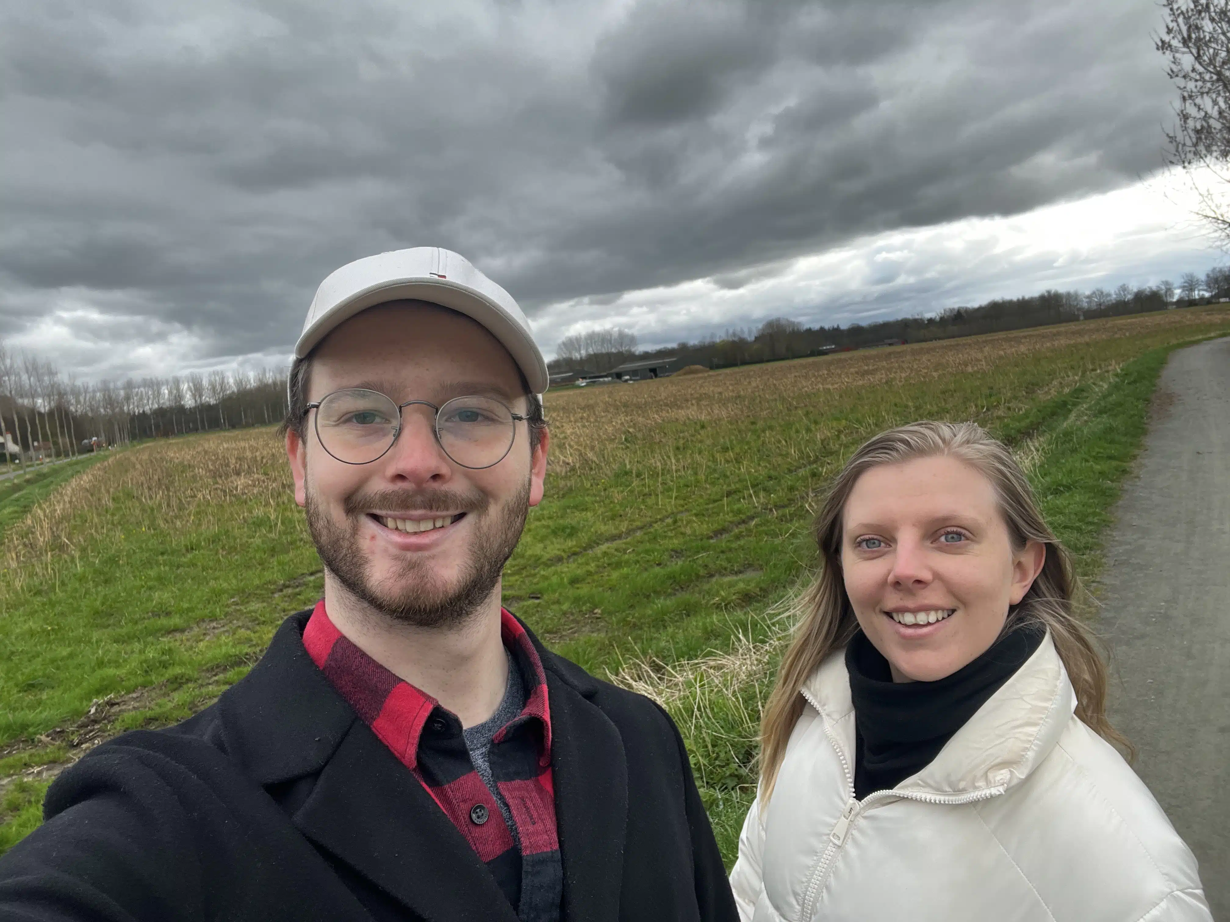 Selfie during the walk