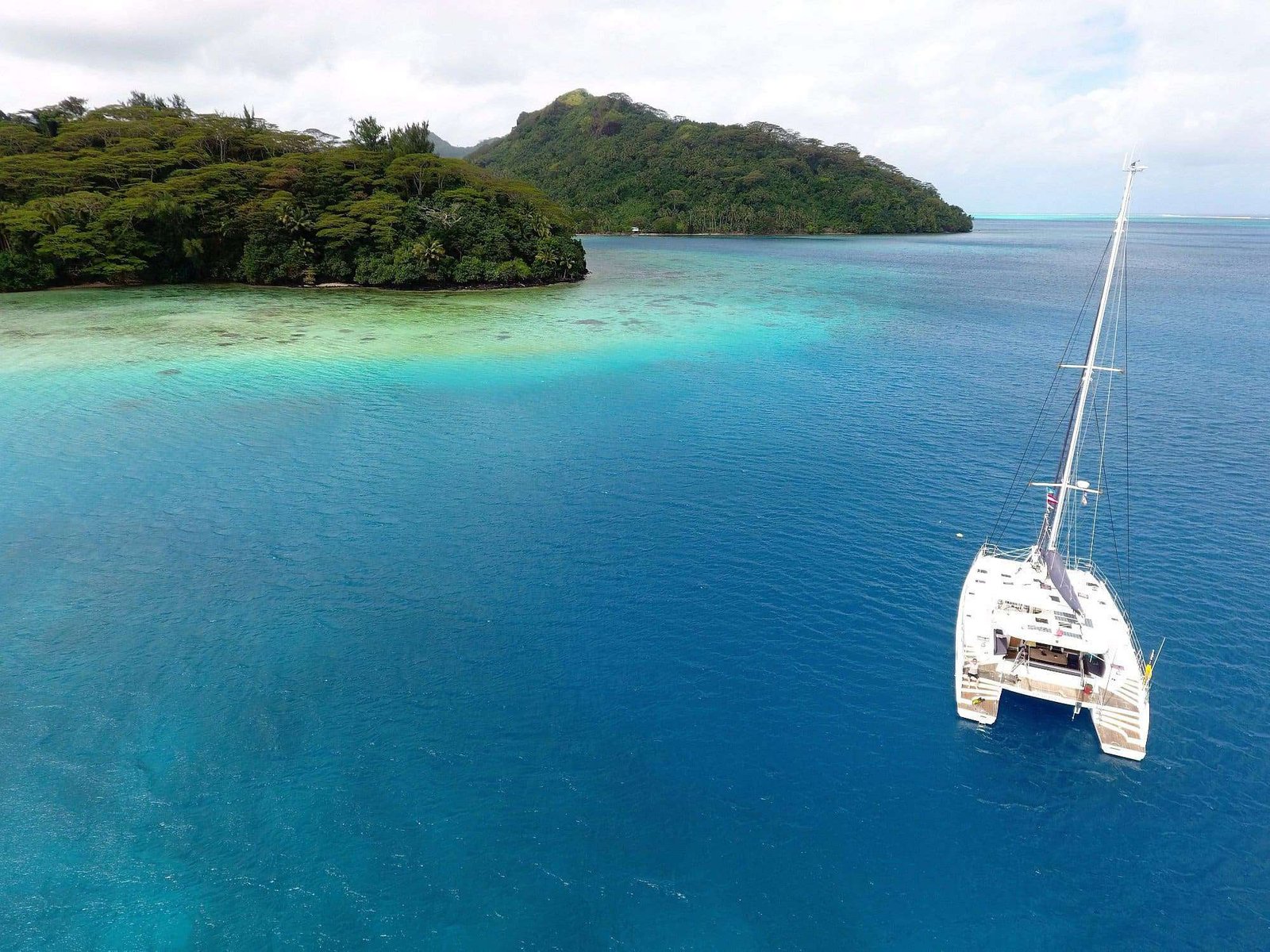 What To Expect From A Trip To Tahiti (Full Guide)? 15 Sailing on a catamaran at Huahine Island