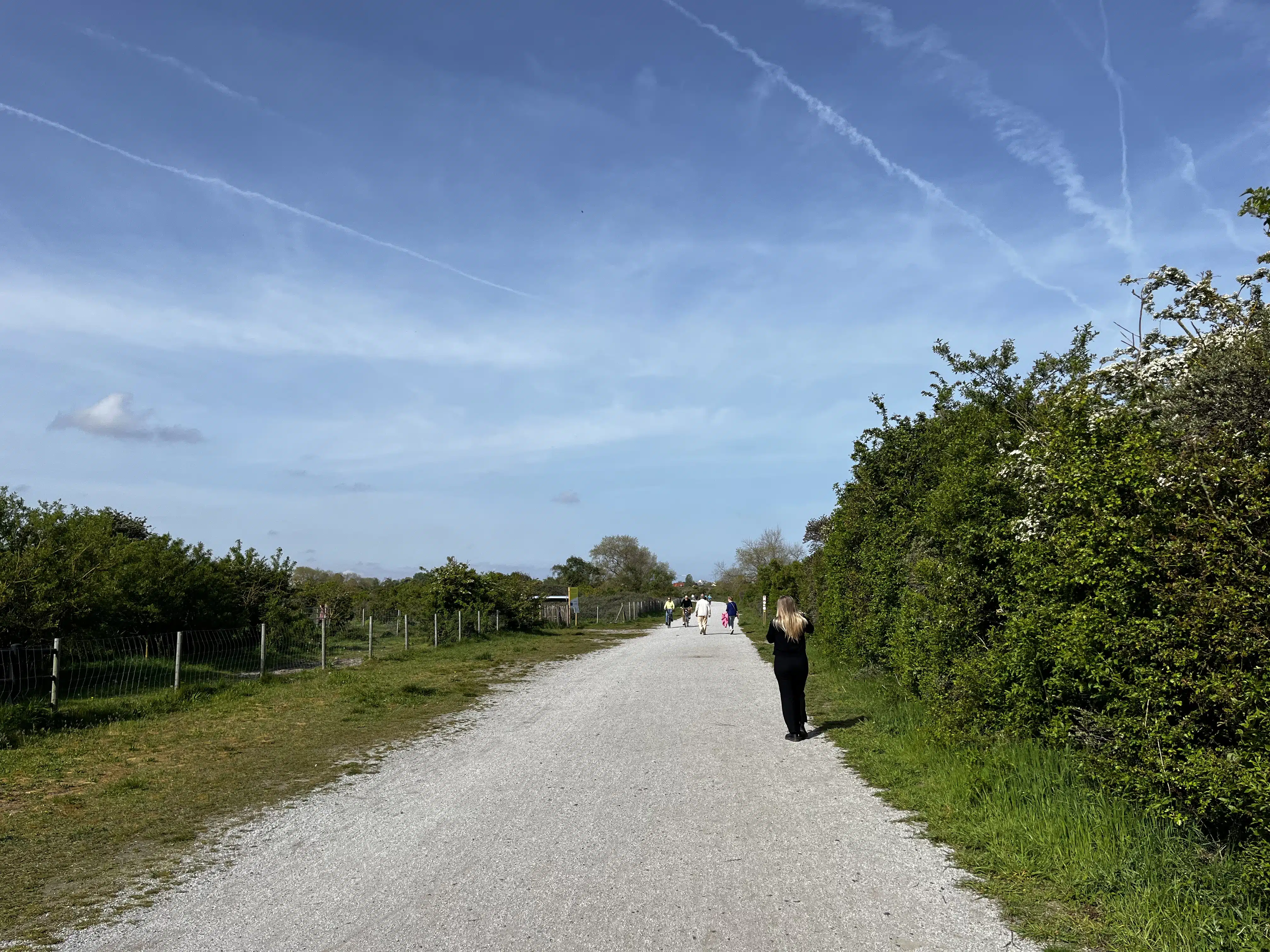 You're not always walking on soft sands in the dunes.