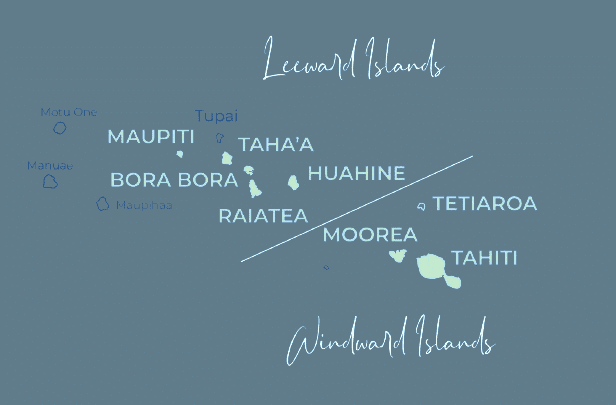 Society Islands: Travel Guide, Highlights and Map 7 Windward vs Leeward islands