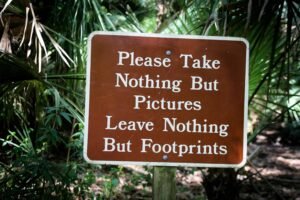 Leave No Trace Principle: Seven Key Points