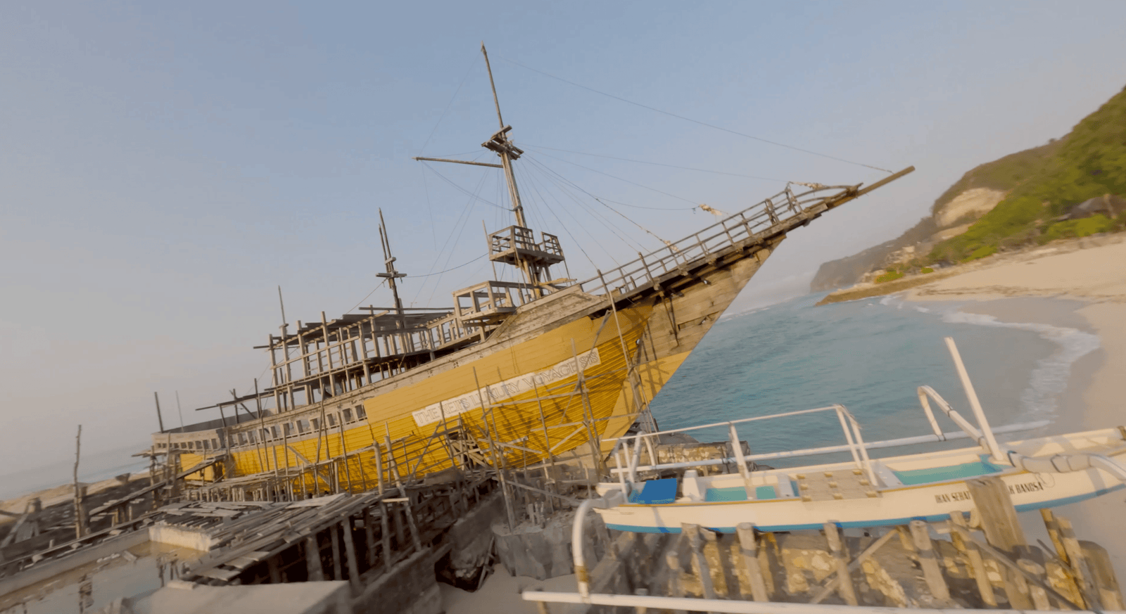 Melasti Beach: ALL You Need To Know For Your Visit 7 The most famous shipwreck at Melasti Beach