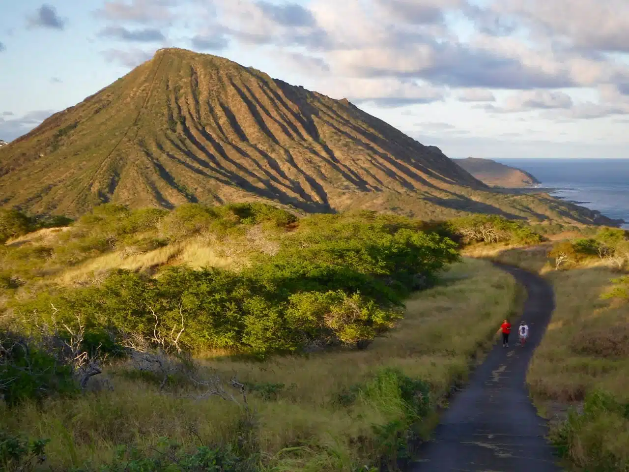 Koko Crater at the Haunama Bay Ridge Trail