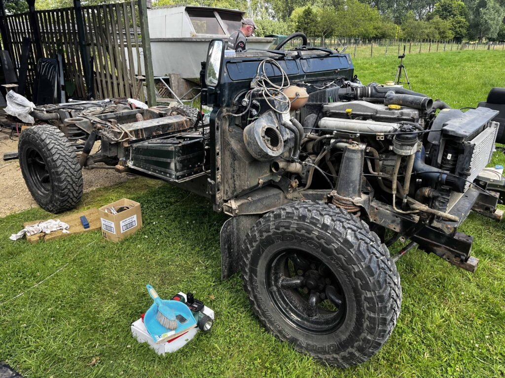 Land Rover Defender Breakdown