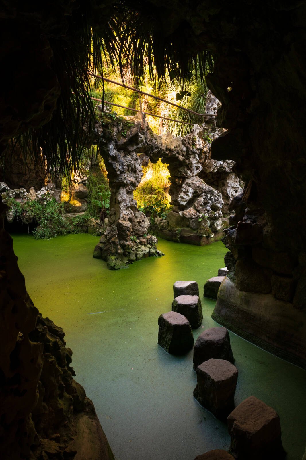 Four Days in Portugal: Lisbon, Sintra & Algarve Itinerary 25 Regaleira Lago da Cascata