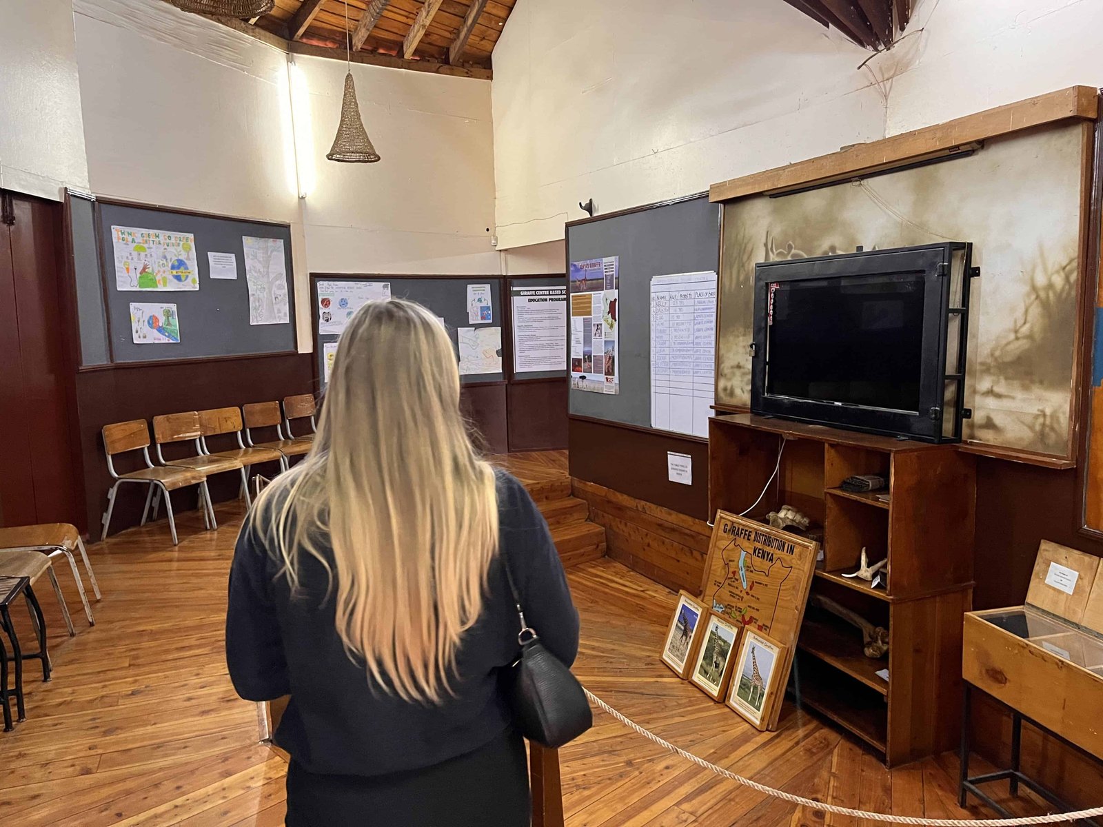 Visiting Giraffe Park Nairobi, Tickets, Tips, and Honest Review 10 Inside the informational center