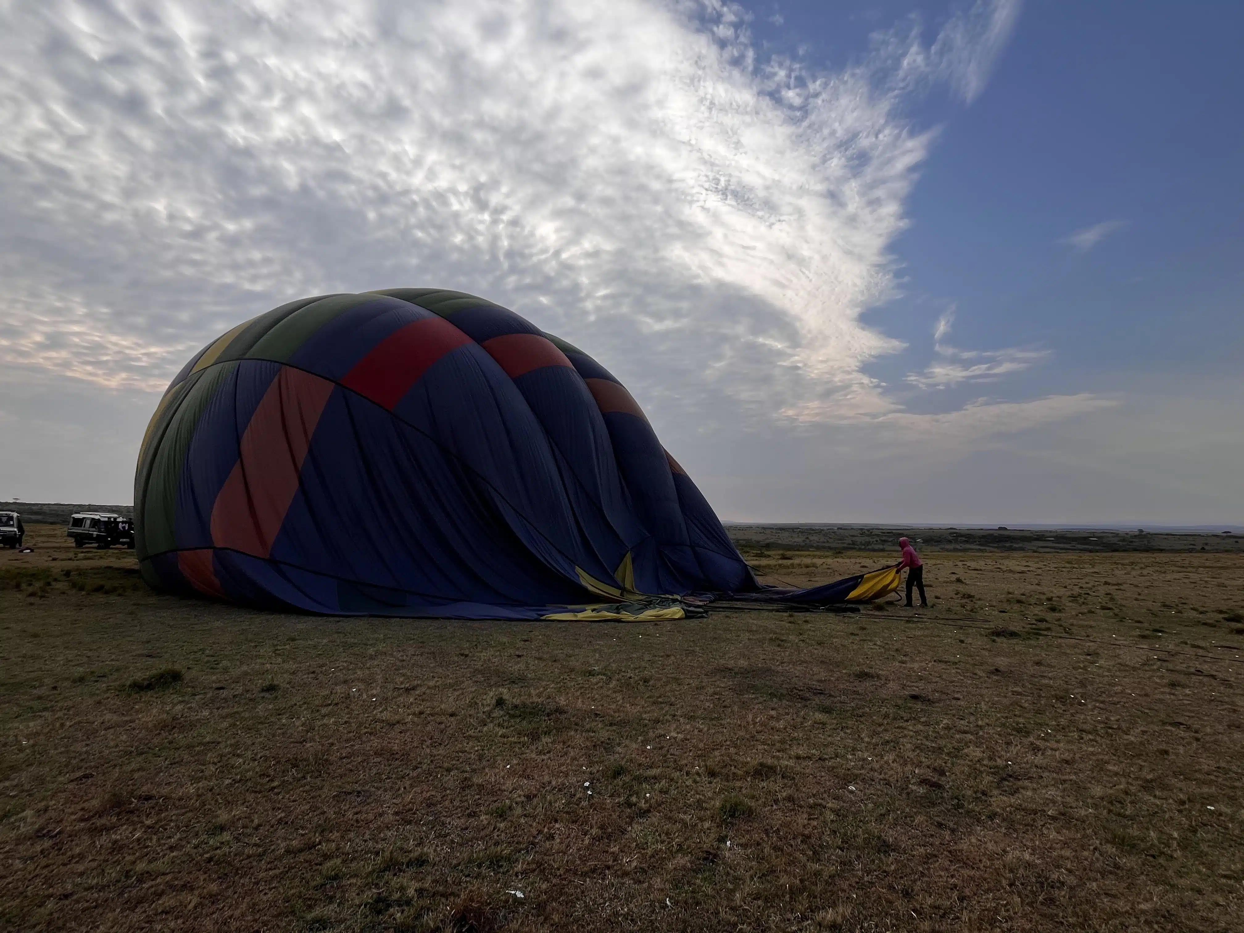 End of the balloon safari