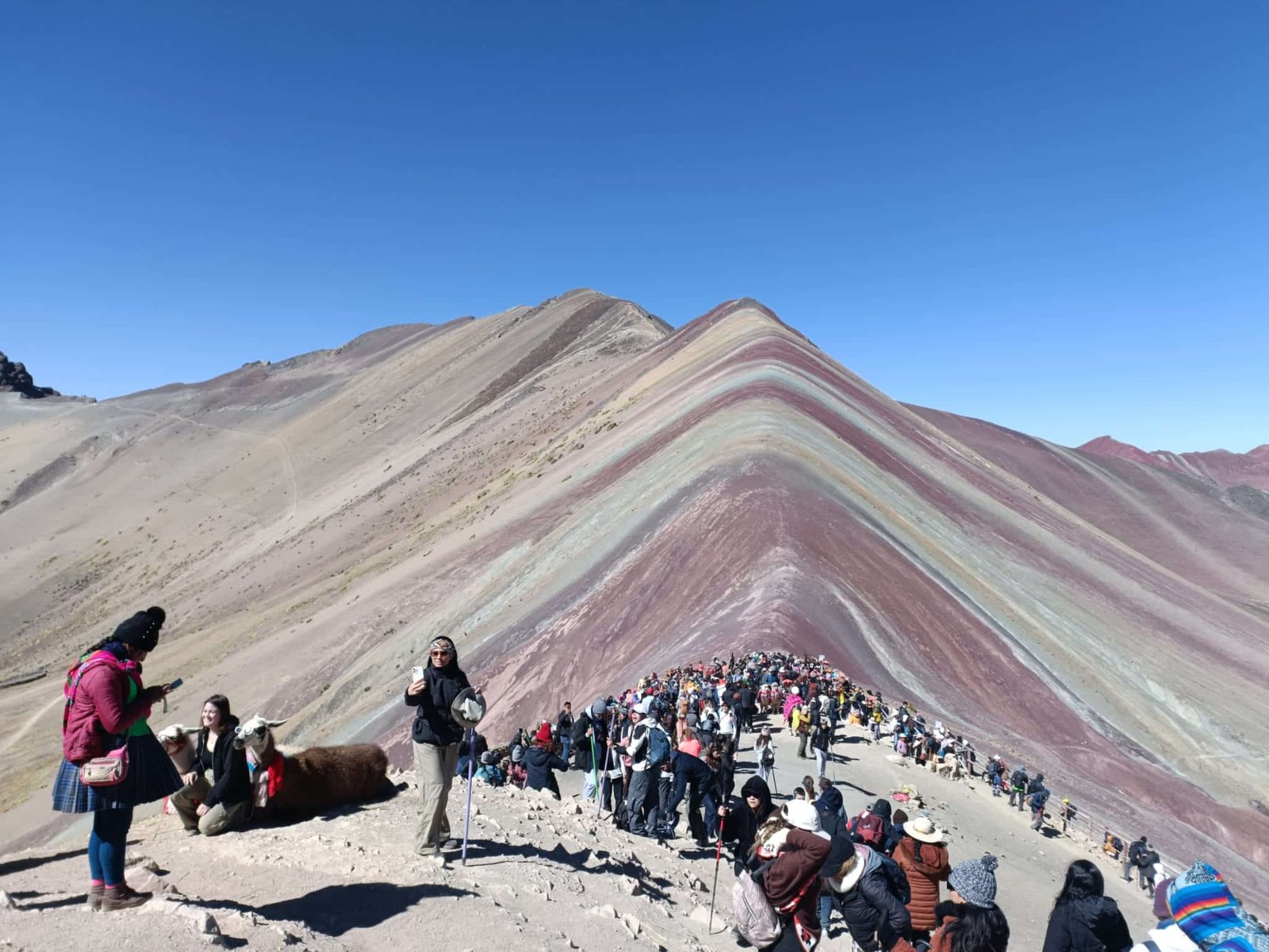 WHY Visit Red Valley Peru? 3 View on the Rainbow Mountain
