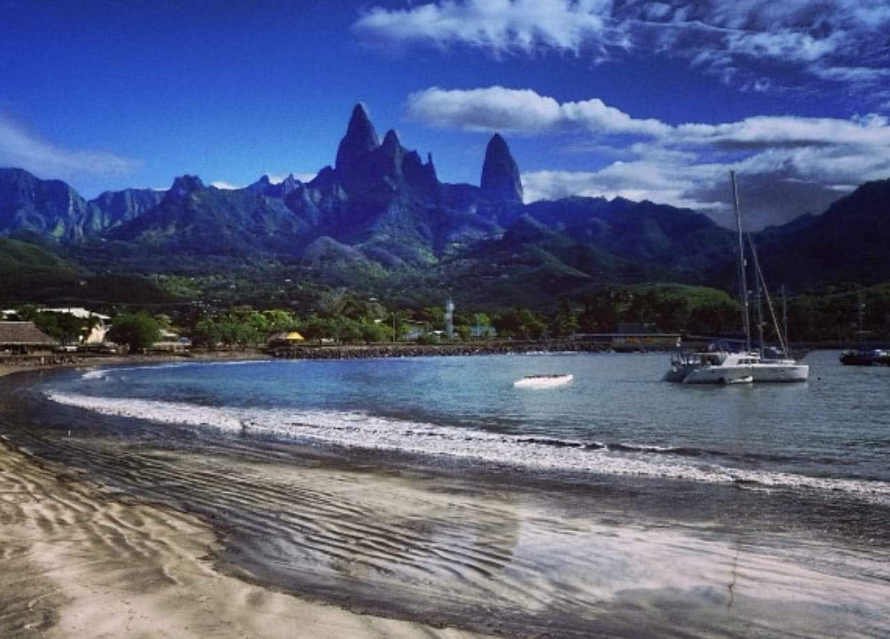 Ua Pou Marquesas Islands: A Full Guide For First-Timers 6 Ua Pou, view over the bay with boats in the water