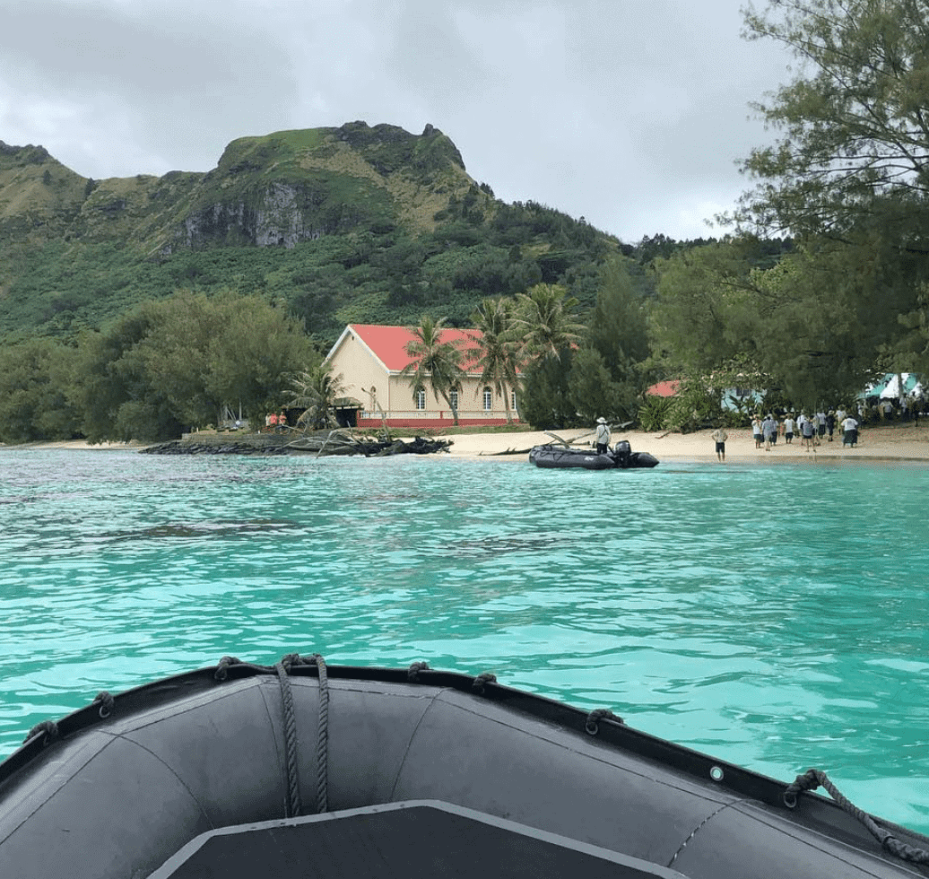 Raivavae French Polynesia: Your ULTIMATE Travel Guide for 2026! 4 Arriving by boat in Raivavae.