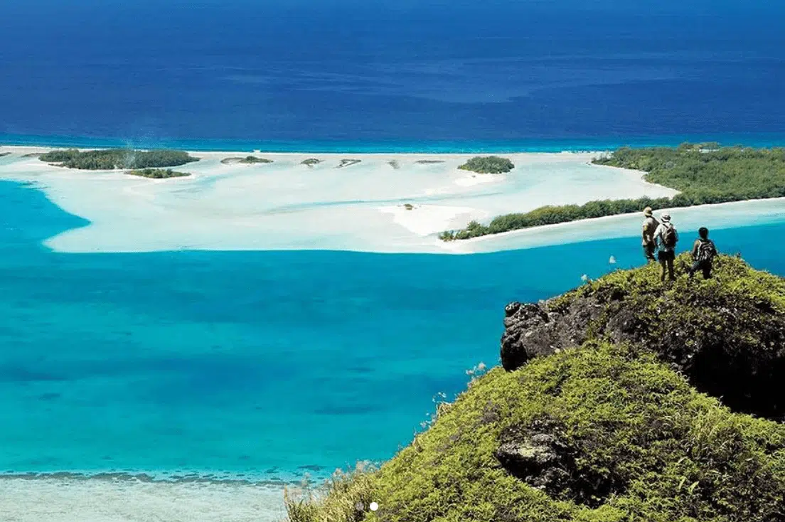 View from Mount Hiro after the climb.
