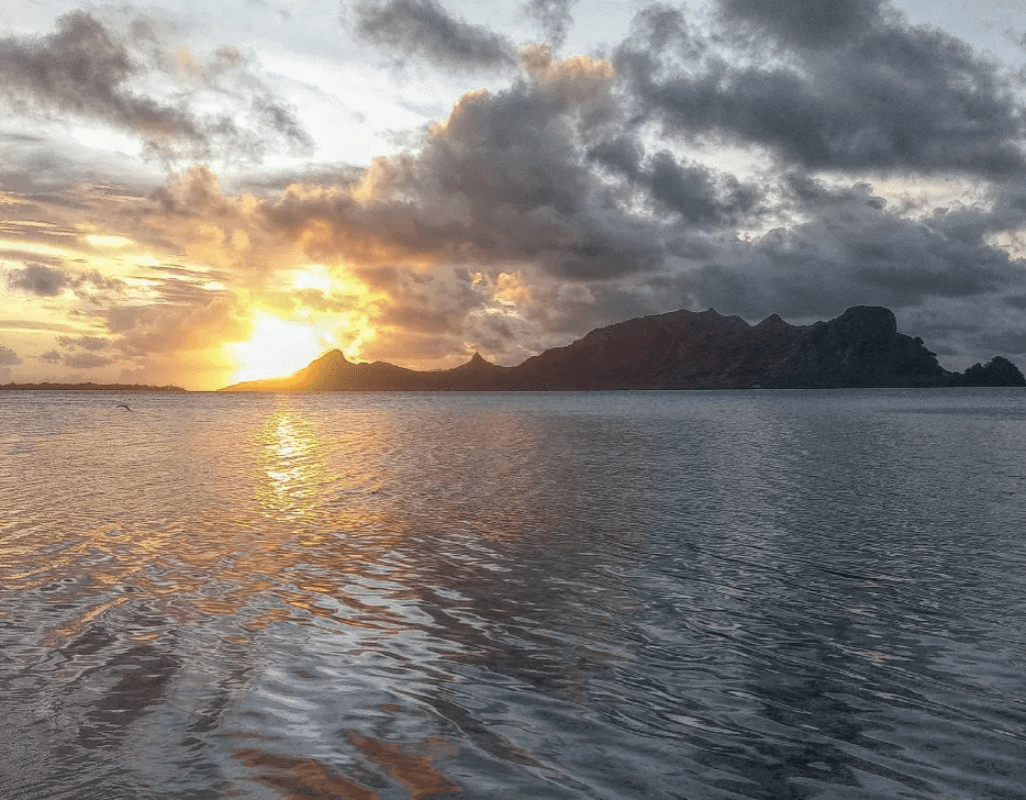 Raivavae French Polynesia: Your ULTIMATE Travel Guide for 2026! 10 Sunset in Raivavae.