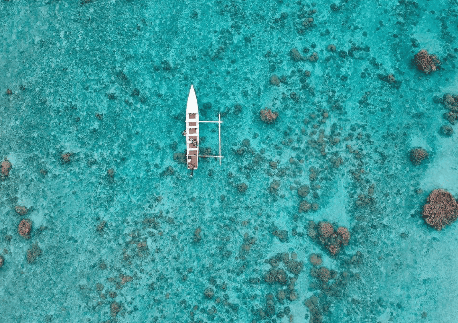 Vahine Island Resort & Spa à Tahaa - All You Need To Know (2026) 8 Vahine island canoe on the blue lagoon.