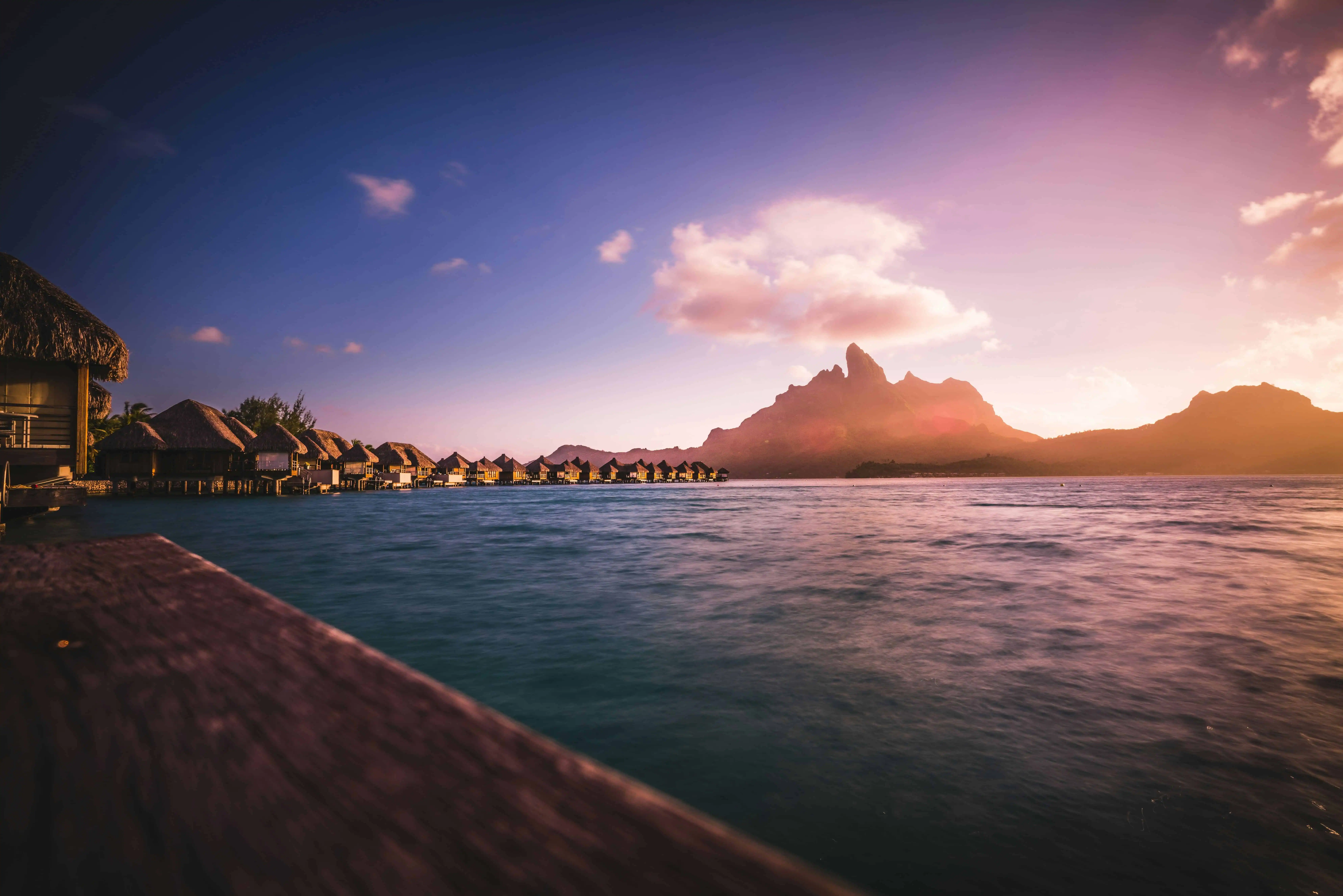 Bora Bora sunset