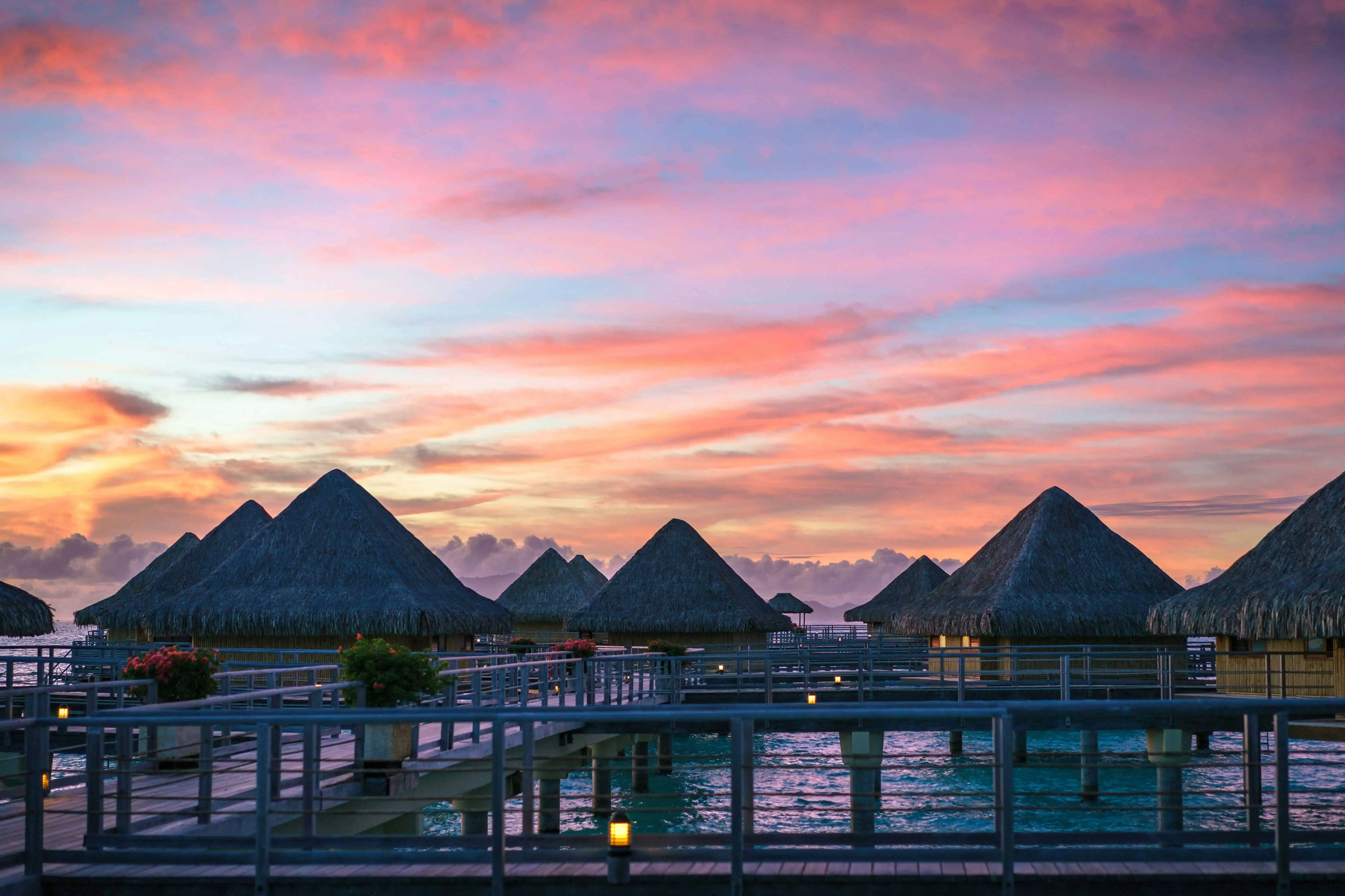 Bora Bora accommodations during your trip to Tahiti