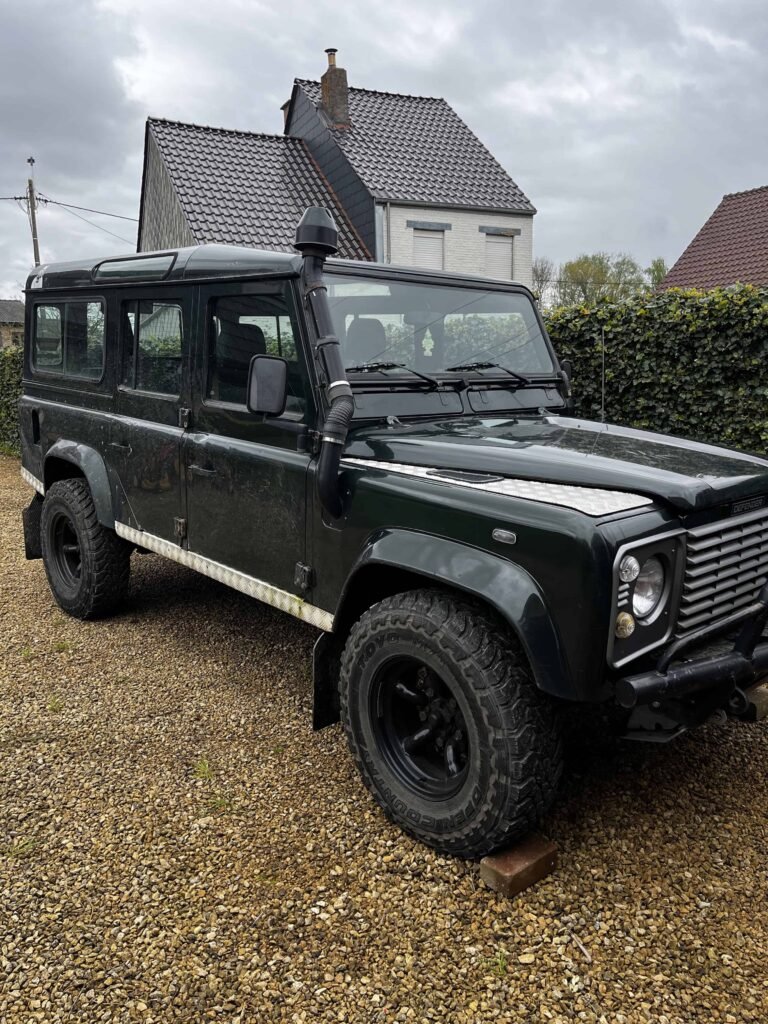 Defender for overlanding