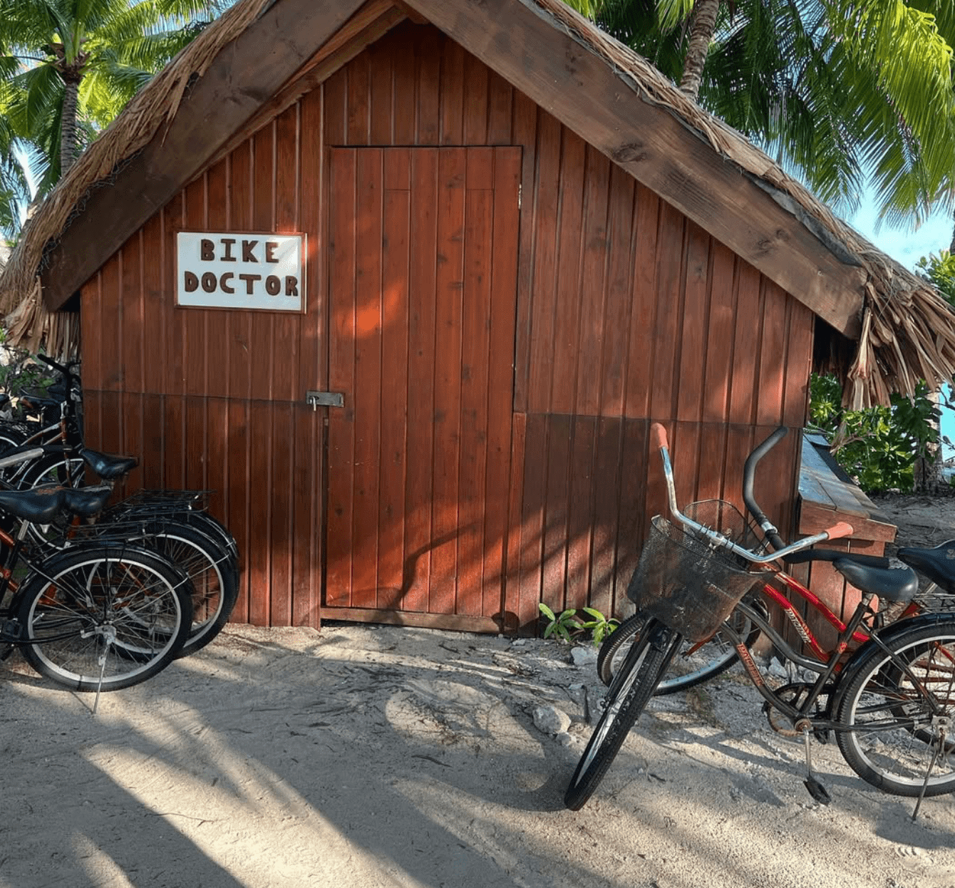 St. Regis Bora Bora Resort Review (2026 Update) 22 Bike doctor. Every guest receives a bike for quick trips.