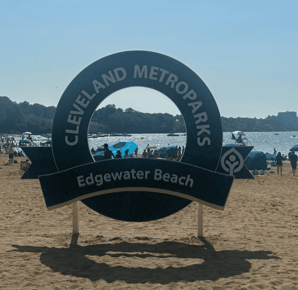 22 Best Things To Do In Cleveland Area in 2026! 12 Cleveland Metroparks sign at edgewater beach.