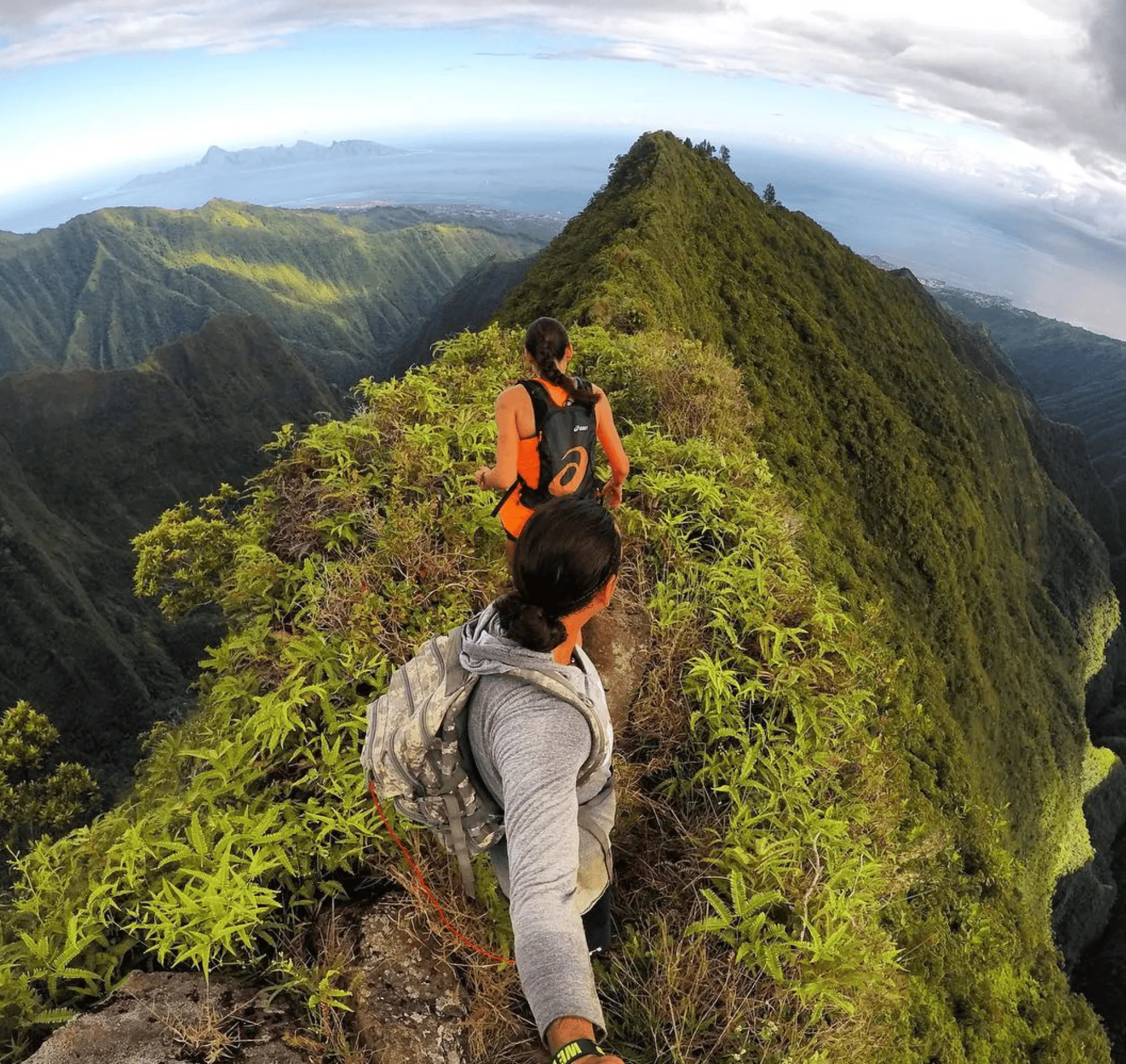 Mount Aorai is one of the best Hiking in Tahiti opportunities