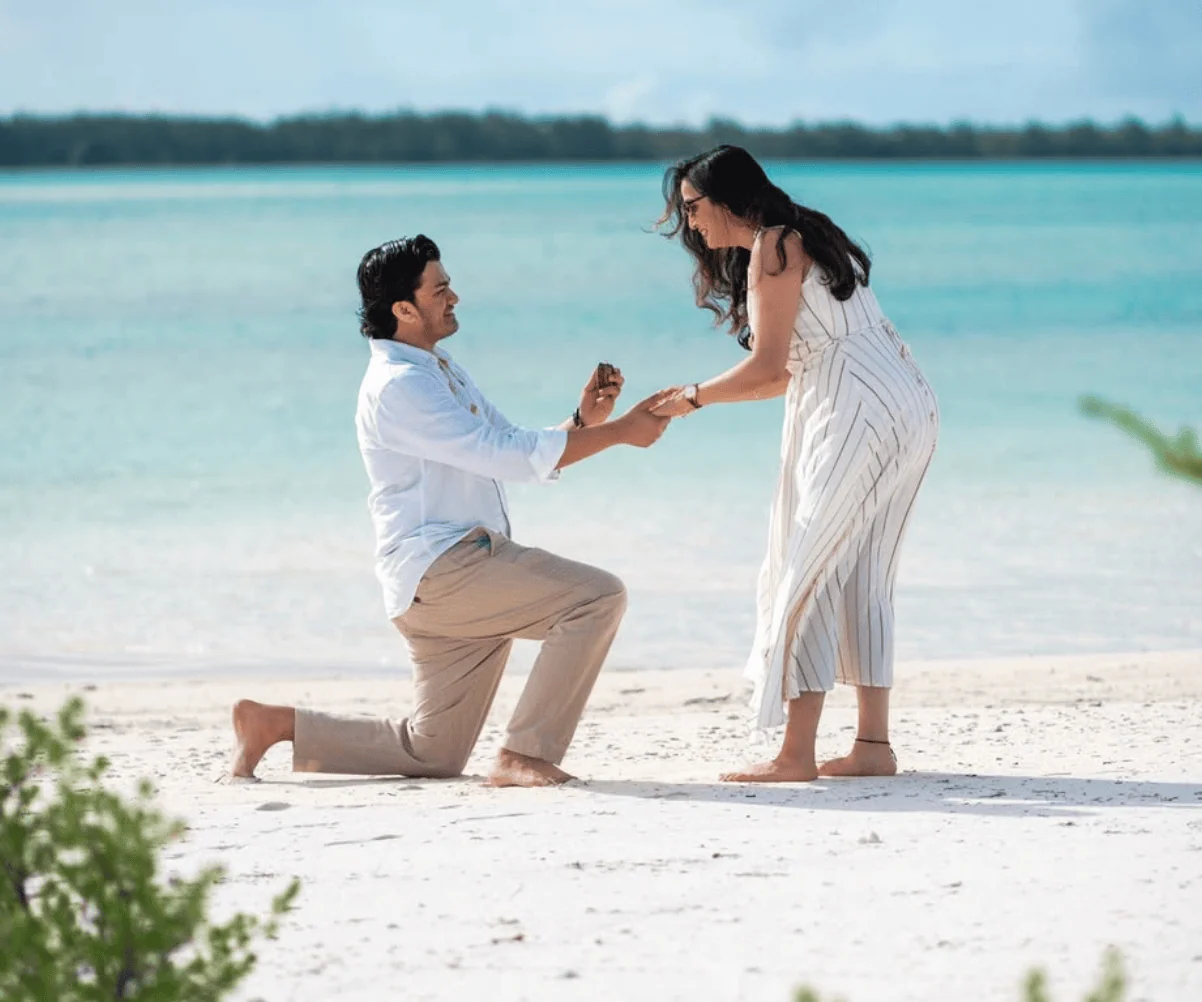 Tupai island is famous for its wedding proposals.