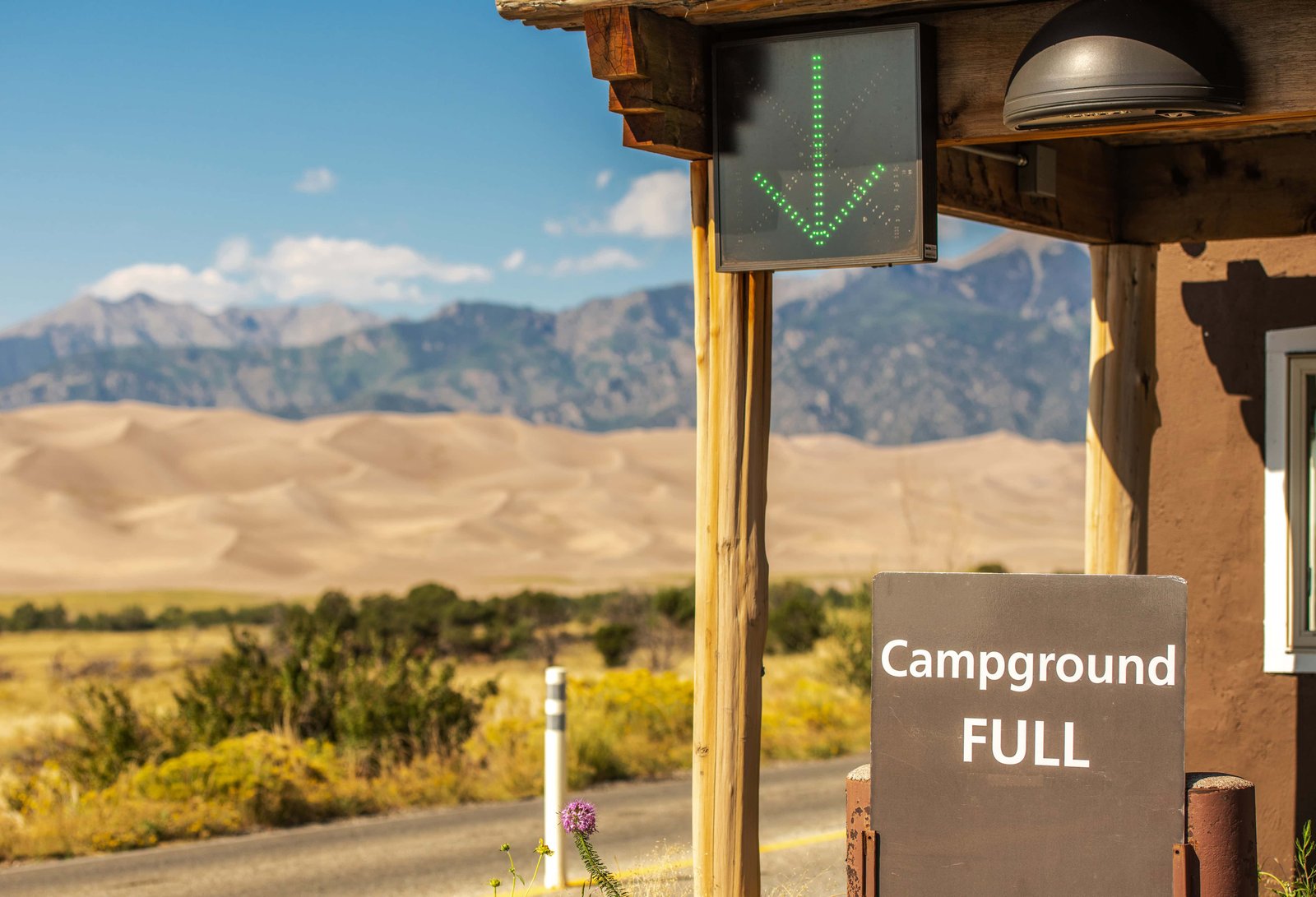 Camping Tips For Beginners in 2026! 9 Entrance of a full campground.