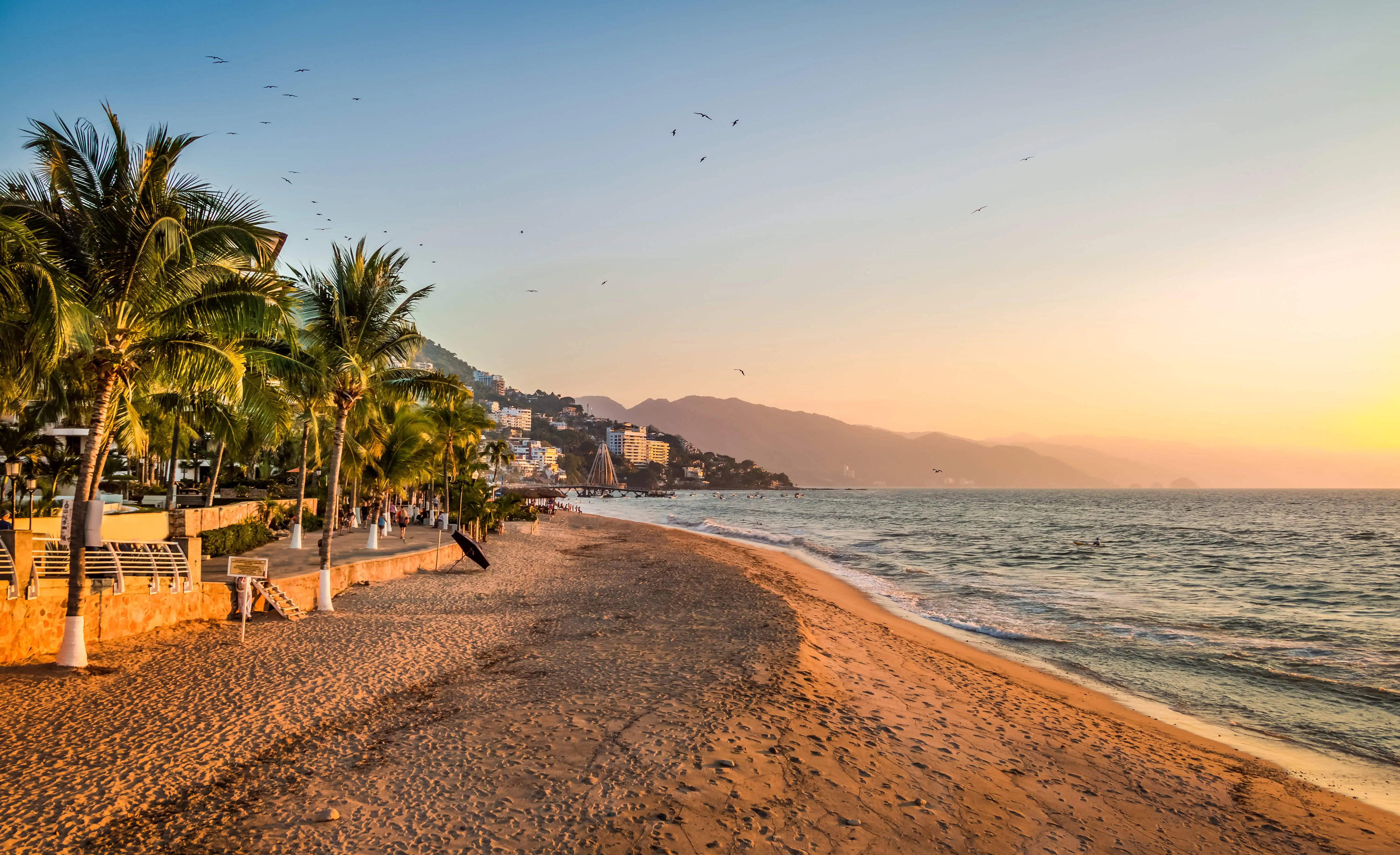 Sunset in Puerto Vallarta