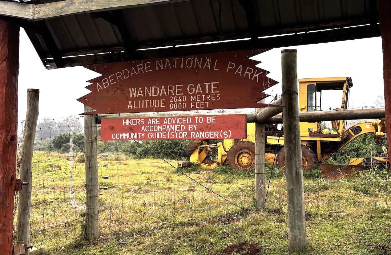 Kenya 7 Day Itinerary: 5 Unique Routes (With Tips And Costs) 50 Aberdare Wandare gate