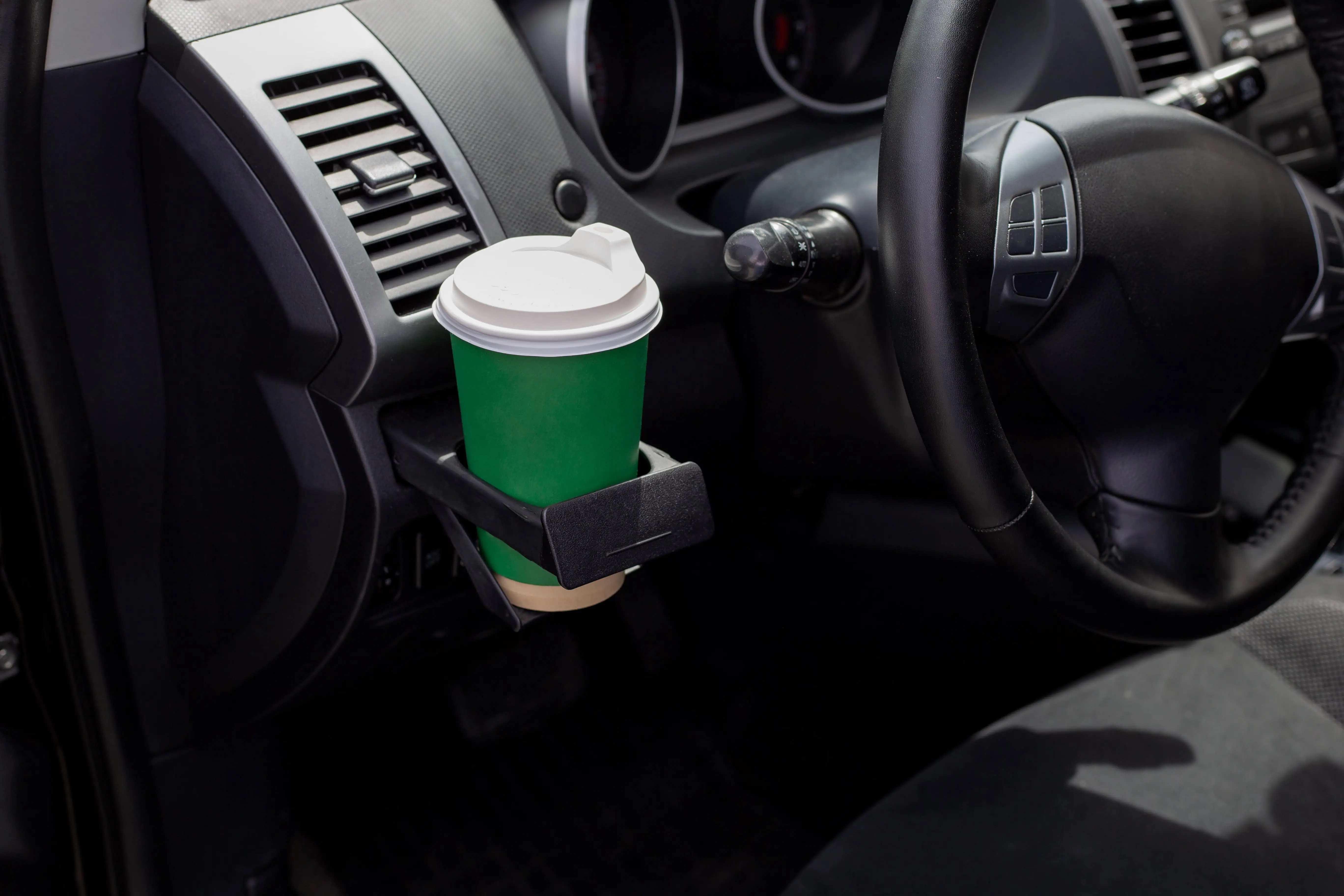 Car cup holder as one of the road trip accessories