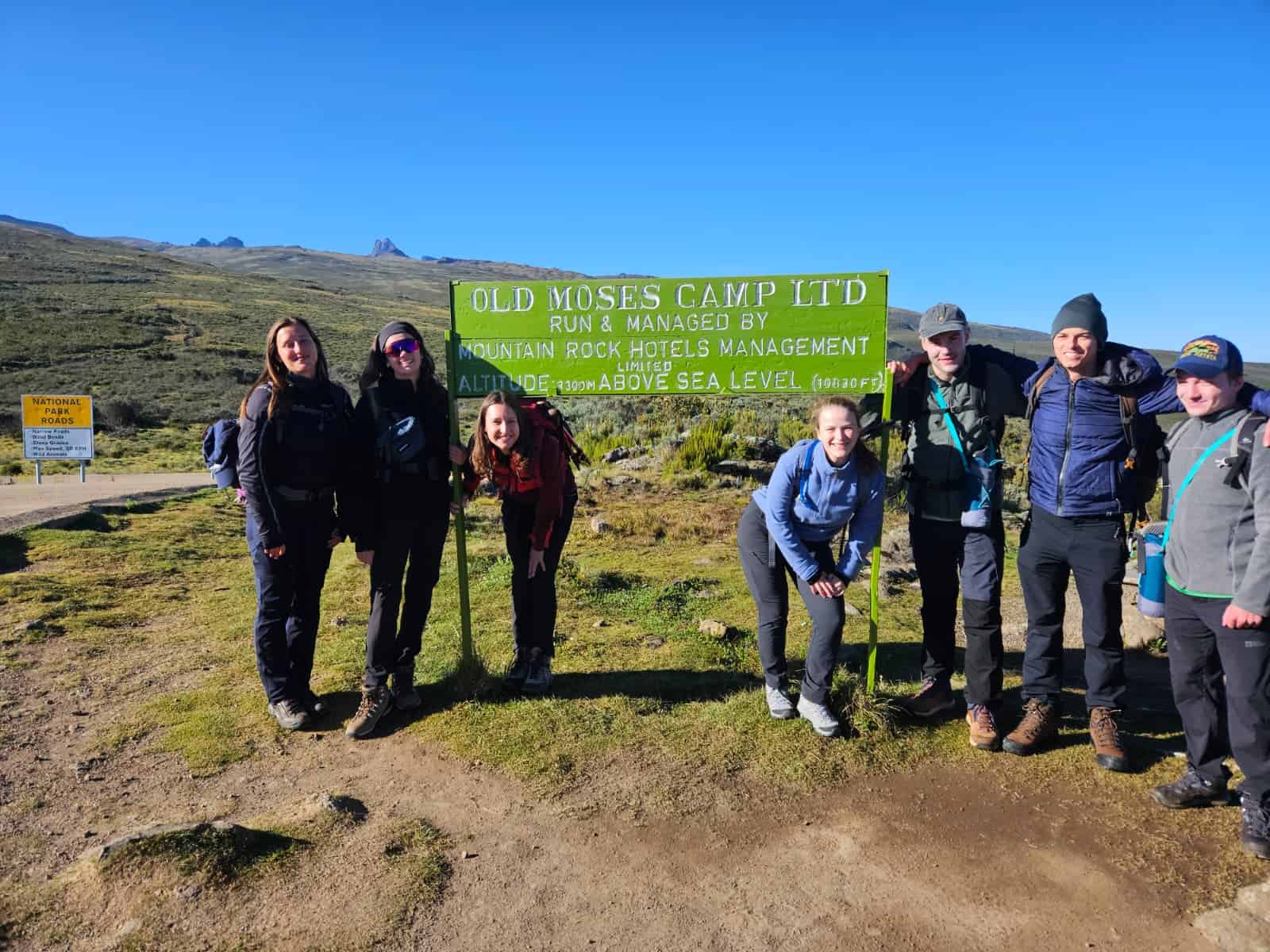 View at Old Moses camp