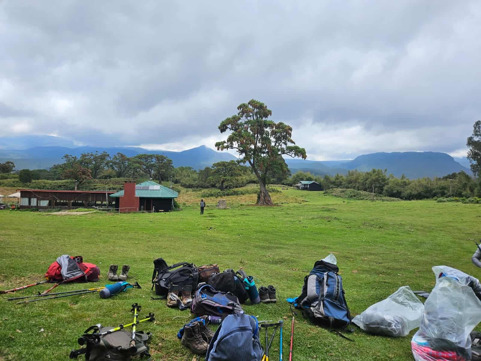 Climbing Mount Kenya: Routes, Prices, and Insider Tips 16 One of the mountain huts in the morning