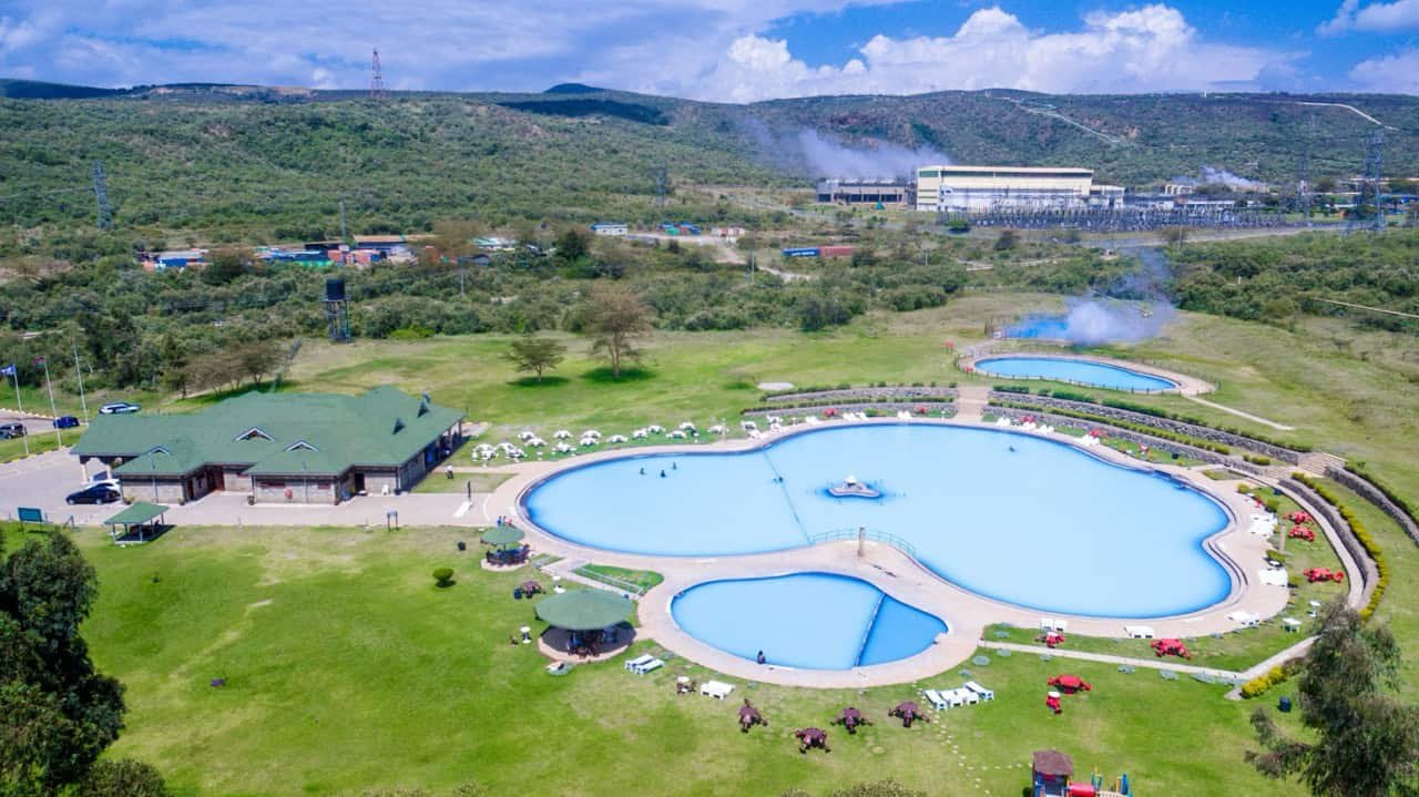 Naivasha in Kenya Travel Guide (With Itinerary and Tips) for 2026! 26 Relaxing outdoor swimming pools at Lost Between Oceans with lush green surroundings and scenic mountain views. Perfect for family fun and leisure.