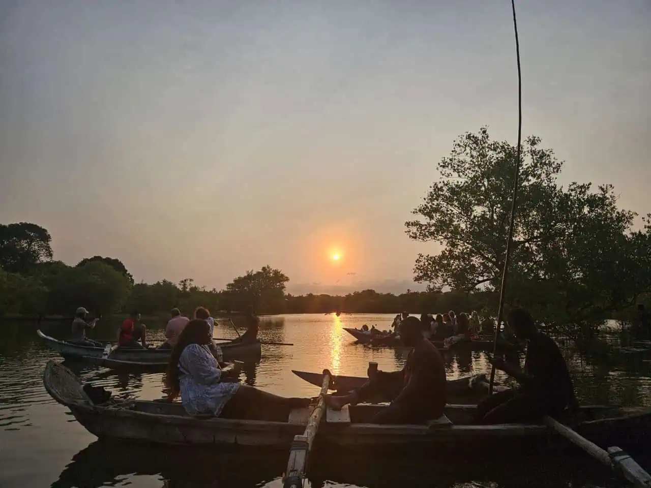 Kongo river sunset boat tour is one of the best things to do in Diani