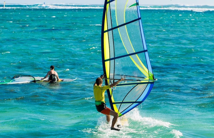 Windsurfing in Kenya