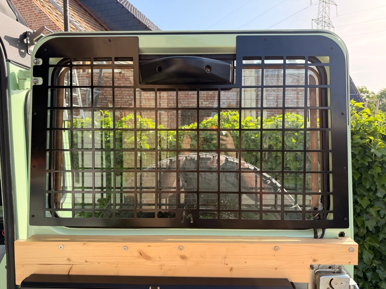 Terrafirma Defender Rear Window Guard REVIEW: Best Molle Panel? 1 Defender rear window guard